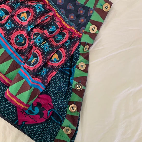 Marc by Marc Jacobs Multi Pattern Cotton Skirt - Picture 10 of 10